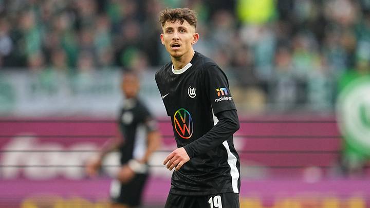 Die vergangene Saison verbrachte Jesper Lindstrøm leihweise in Wolfsburg Die vergangene Saison verbrachte Jesper Lindstrøm leihweise in Wolfsburg