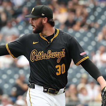 Pittsburgh Pirates starting pitcher Paul Skenes is an interesting prop target on Monday.