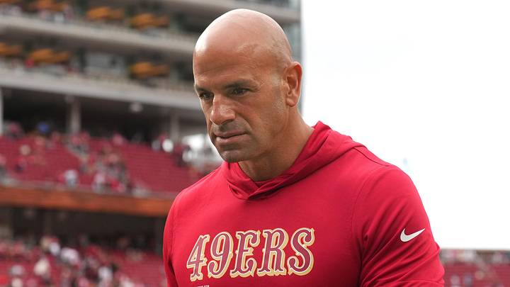 San Francisco 49ers defensive coordinator Robert Saleh