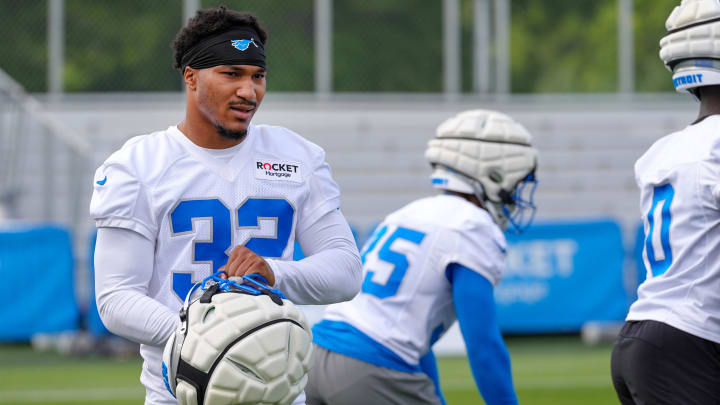 Detroit Lions defensive back Brian Branch.