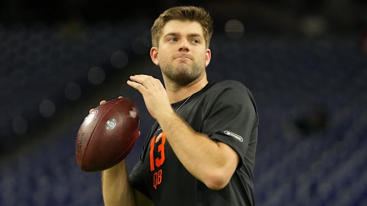 LSU quarterback Garrett Nussmeier