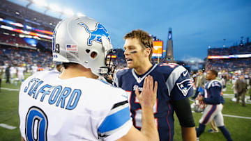 Matthew Stafford, Tom Brady