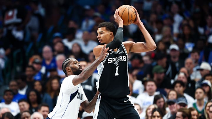 Victor Wembanyama rolled to 40 points and 15 rebounds in the Spurs' dominant win over the Mavericks on Wednesday night. Victor Wembanyama rolled to 40 points and 15 rebounds in the Spurs' dominant win over the Mavericks on Wednesday night.