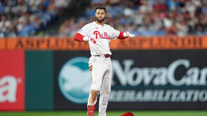 Philadelphia Phillies outfielder Justin Crawford.