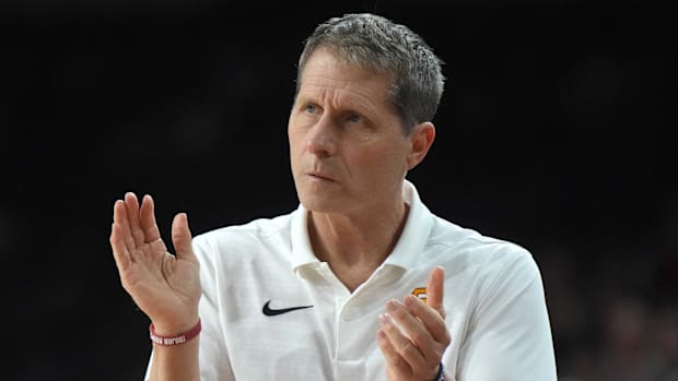 USC Trojans coach Eric Musselman USC baskeball recruit Tajh Ariza Big Ten basketball big ten recruitment college basketball