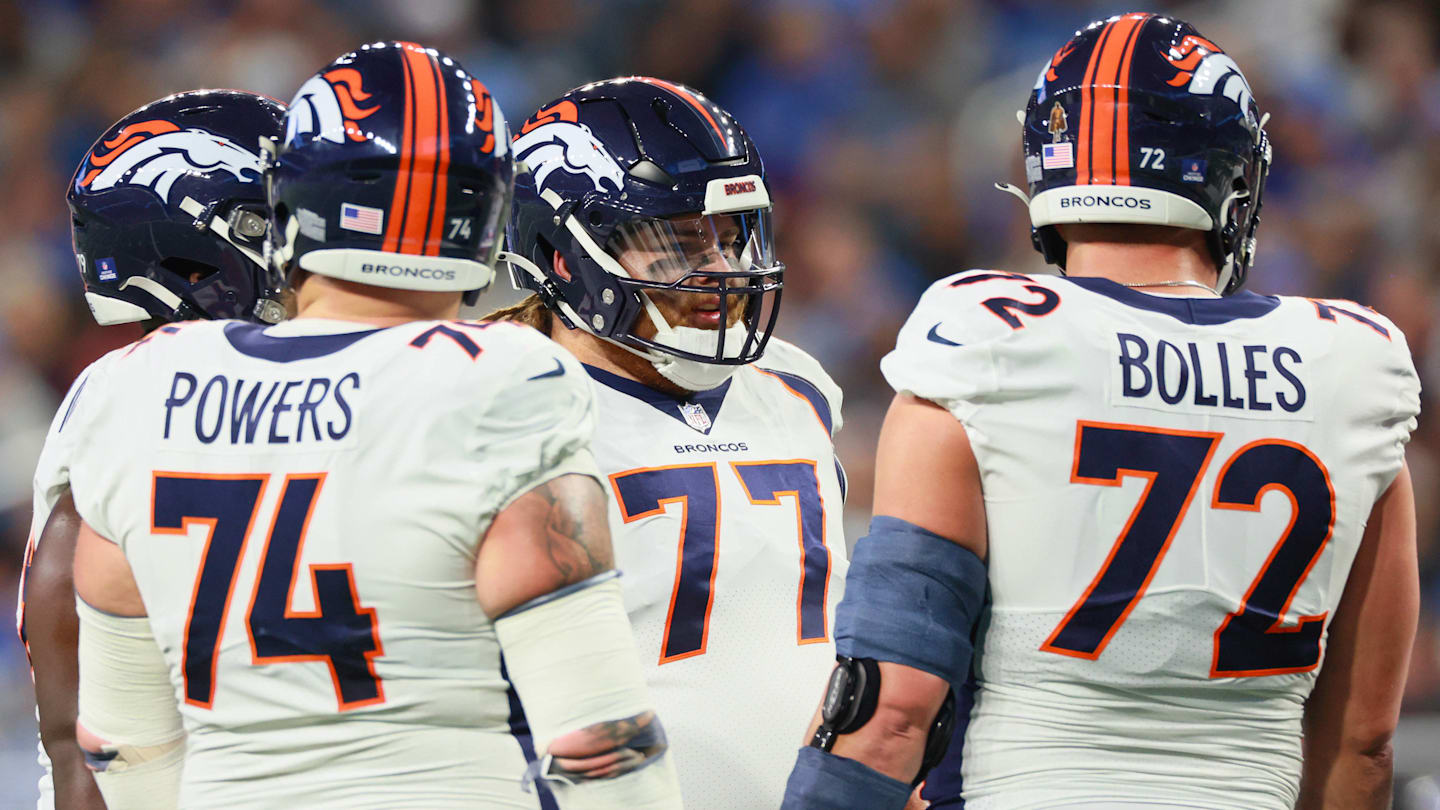 NFL Offensive Lines Ranked Across Multiple Teams for 2025 Season