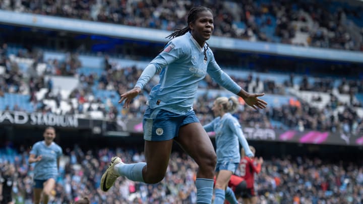 Striker Khadija 'Bunny' Shaw