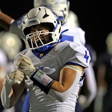 Mukwonago High School's Noah Dodds (4) leads the Indians into a big matchup with Muskego on Friday, Sept. 13, 2024. 