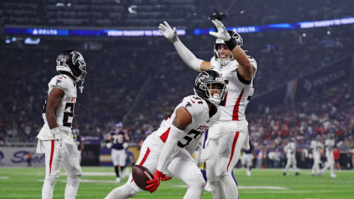 Atlanta Falcons safety Xavier Watts