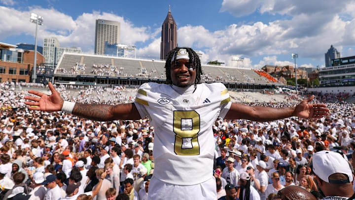After a win over Clemson, Malik Rutherford and his Georgia Tech teammates have some serious College Football Playoff potential. After a win over Clemson, Malik Rutherford and his Georgia Tech teammates have some serious College Football Playoff potential.