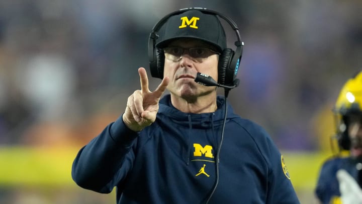 Jim Harbaugh won't be at the Big House as Michigan opens the 2024 football season just days after announcing he would.