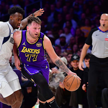 Can Doncic (77) turn the Lakers into a playoff force right away?