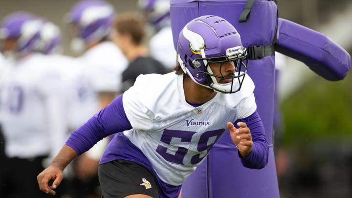 Vikings rookie OLB Gabriel Murphy