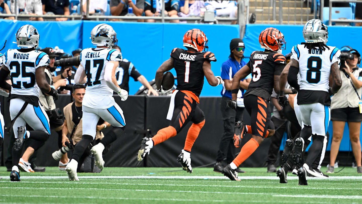 Cincinnati Bengals Wide Receiver Ja'Marr Chase Joins Elite List on