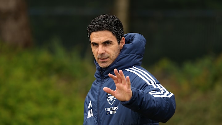 Mikel Arteta, entraîneur d'Arsenal Mikel Arteta, entraîneur d'Arsenal