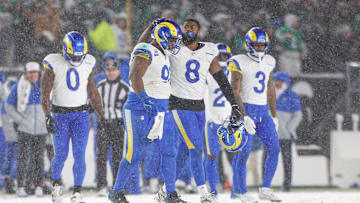 NFC Divisional Playoffs: Los Angeles Rams Kobie Turner, Jared Verse