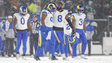 NFC Divisional Playoffs: Los Angeles Rams Kobie Turner, Jared Verse v Philadelphia Eagles