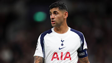 Cristian Romero has missed the previous four games with a groin injury.