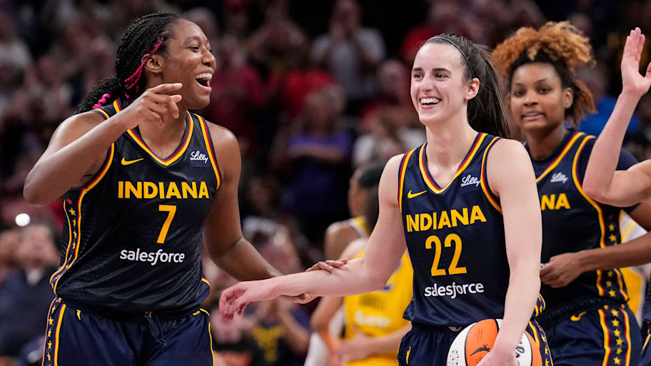 Indiana Fever stars Aliyah Boston and Caitlin Clark have a gameday routine dating back to Clark's rookie WNBA season. | Grace Hollars/IndyStar / USA TODAY NETWORK