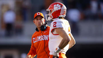  Clemson Tigers head coach Dabo Swinney stuck by embattled quarterback Cade Klubnik, and they've both come out better for it. 
