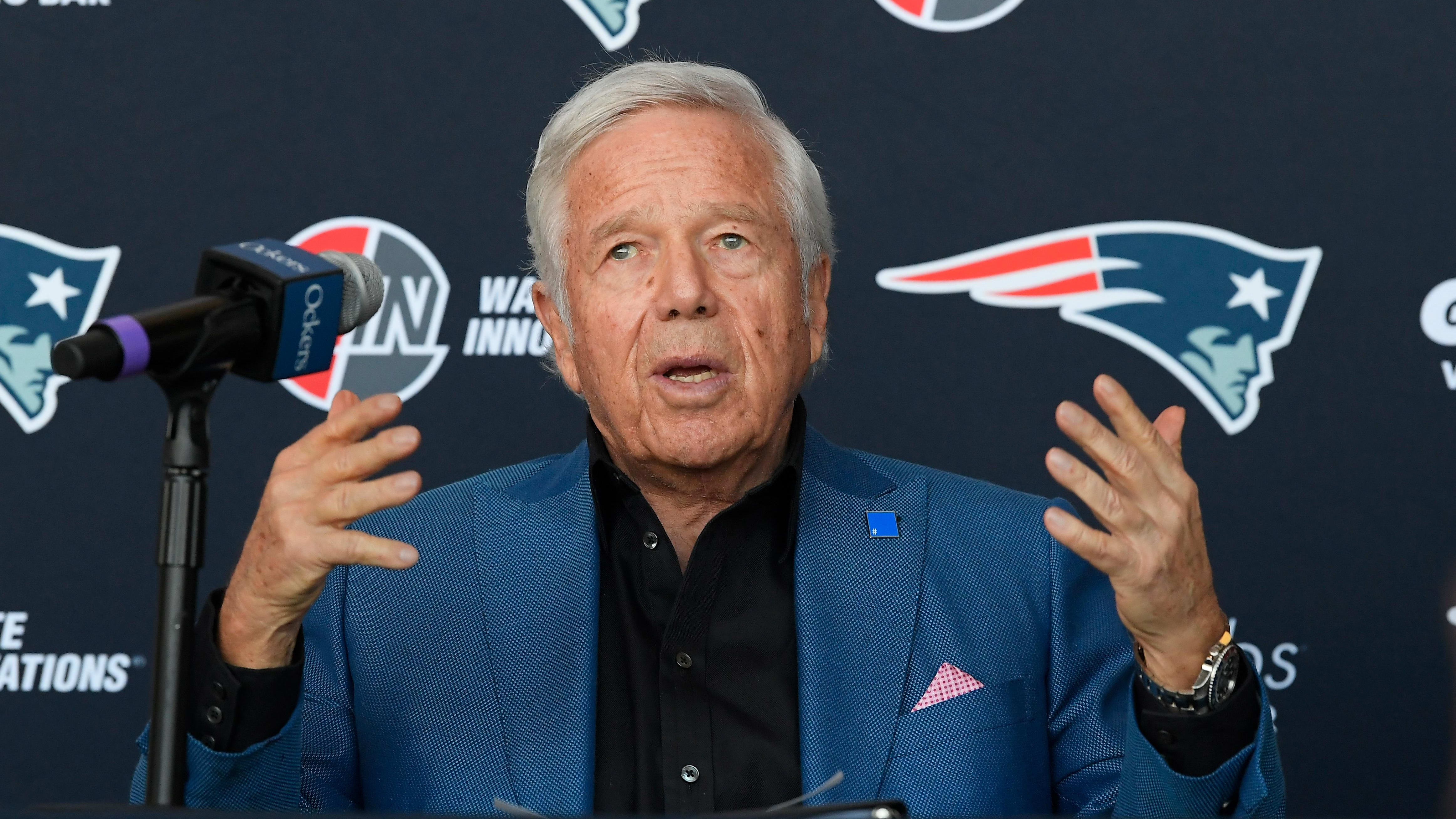 New England Patriots owner Robert Kraft