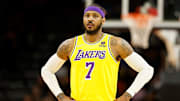 Anthony tuvo una aceptable temporada con los Lakers