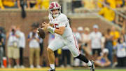 Ty Simpson and Alabama are favored against Tennessee on Saturday.
