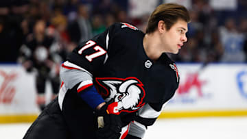 Buffalo Sabres RFA JJ Peterka could be the target of an offer sheet this summer.
