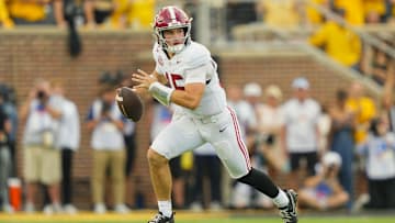 Ty Simpson and Alabama are favored against Tennessee on Saturday.