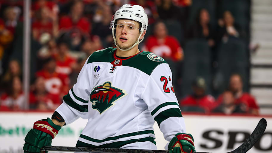 Minnesota Wild center Marco Rossi | Sergei Belski-Imagn Images