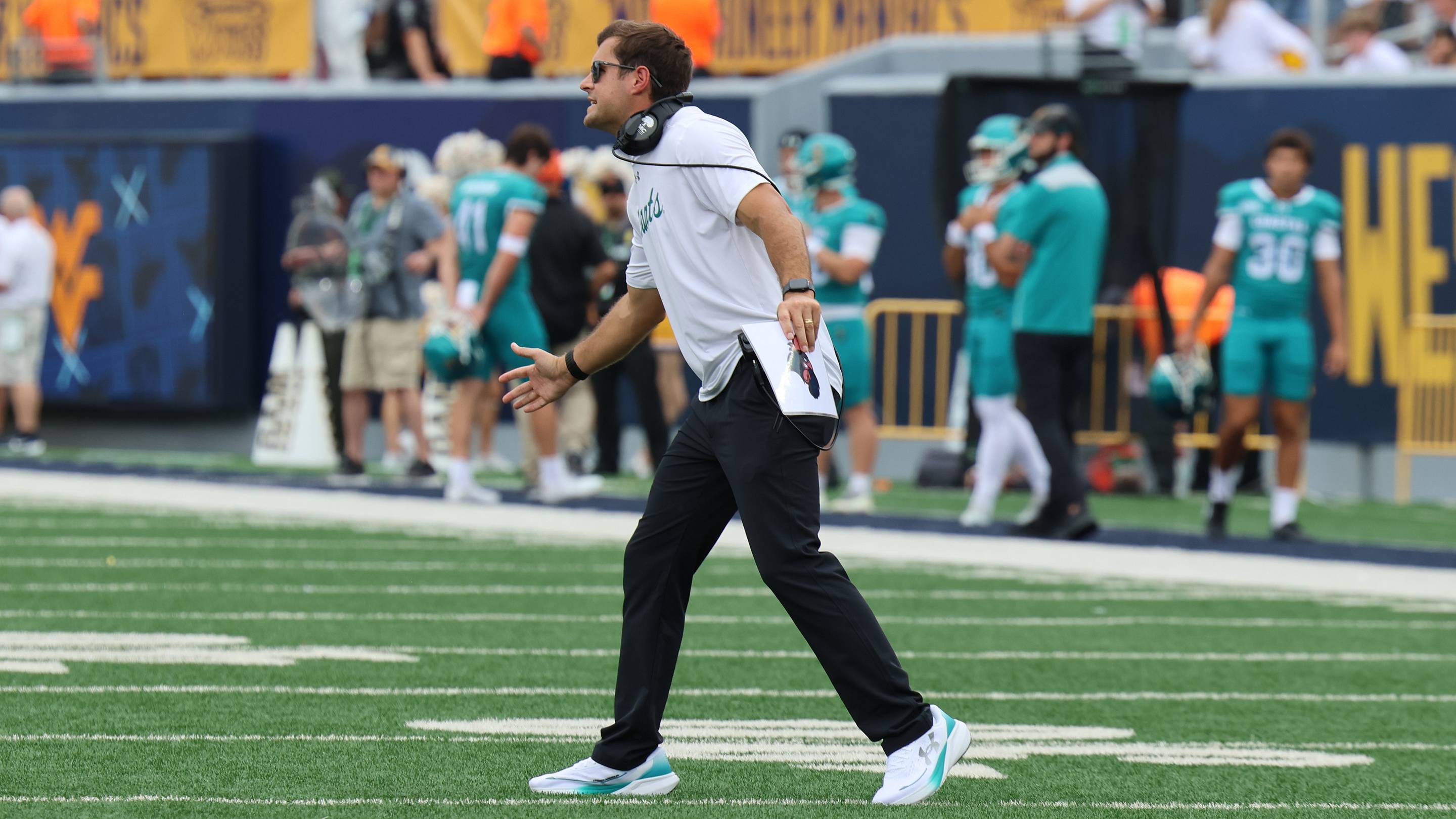 What Coastal Carolina Head Coach Ryan Beard Said Following the Loss to WVU