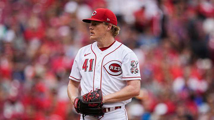 Cincinnati Reds pitcher Andrew Abbott