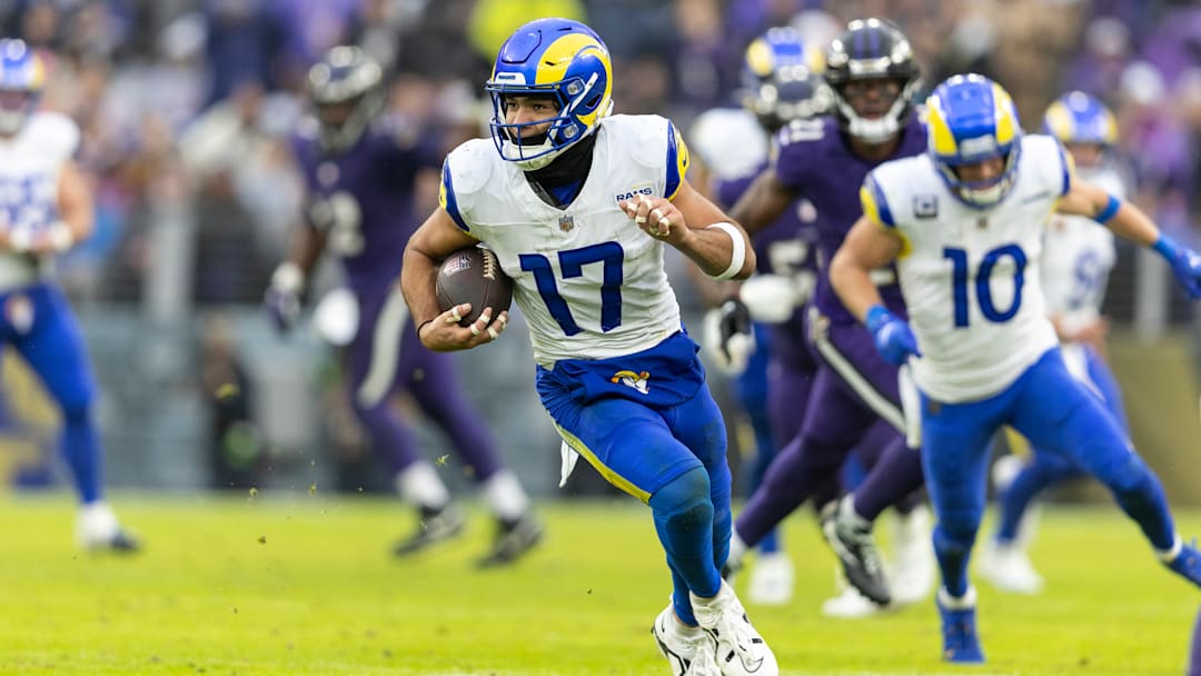 Los Angeles Rams Puka Nacua v Baltimore Ravens