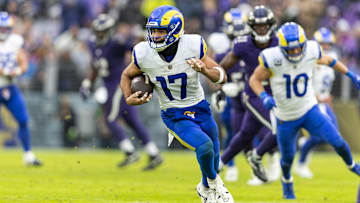 Los Angeles Rams Puka Nacua v Baltimore Ravens