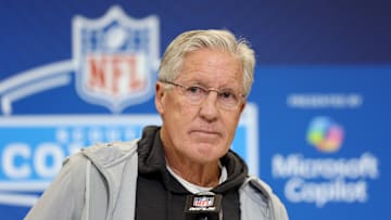Pete Carroll at the NFL Scouting Combine