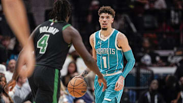 Jrue Holiday, LaMelo Ball