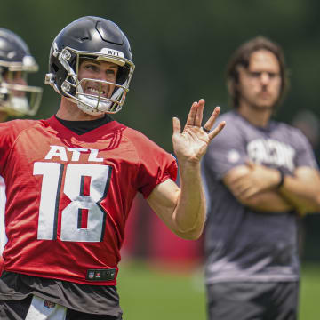 Quarterback Kirk Cousins isn't the only big change on the Atlanta Falcons' offense.