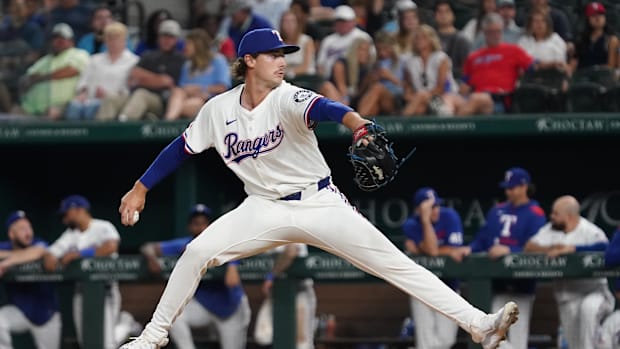 Texas Rangers Place Cole Winn on IL, Recall Lefty Reliever