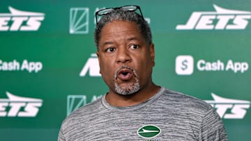 New York Jets defensive coordinator Steve Wilks