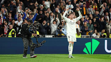 Valverde garantiu o triunfo merengue