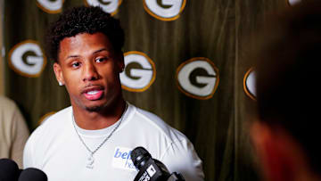 Green Bay Packers wide receiver Matthew Golden