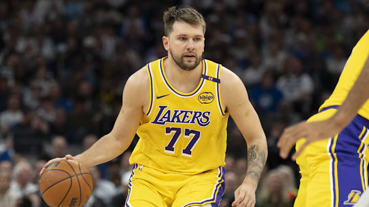 Luka Doncic is playing through a stomach bug in Game 3 against the Minnesota Timberwolves Luka Doncic is playing through a stomach bug in Game 3 against the Minnesota Timberwolves