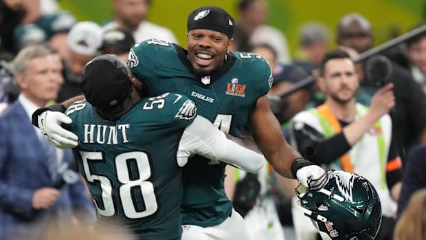 Jeremiah Trotter Jr. and Jalyx Hunt