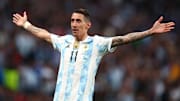 Di María anotou um dos gols da vitória da Argentina sobre a Itália