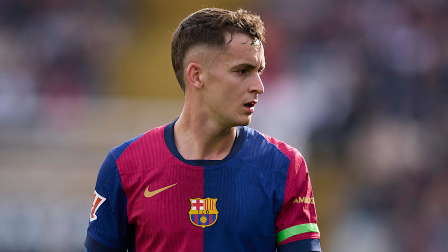 Marc Casadó could leave Barcelona. | IMAGO/Ricardo Larreina Amador