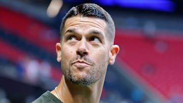 Carolina Panthers head coach Dave Canales