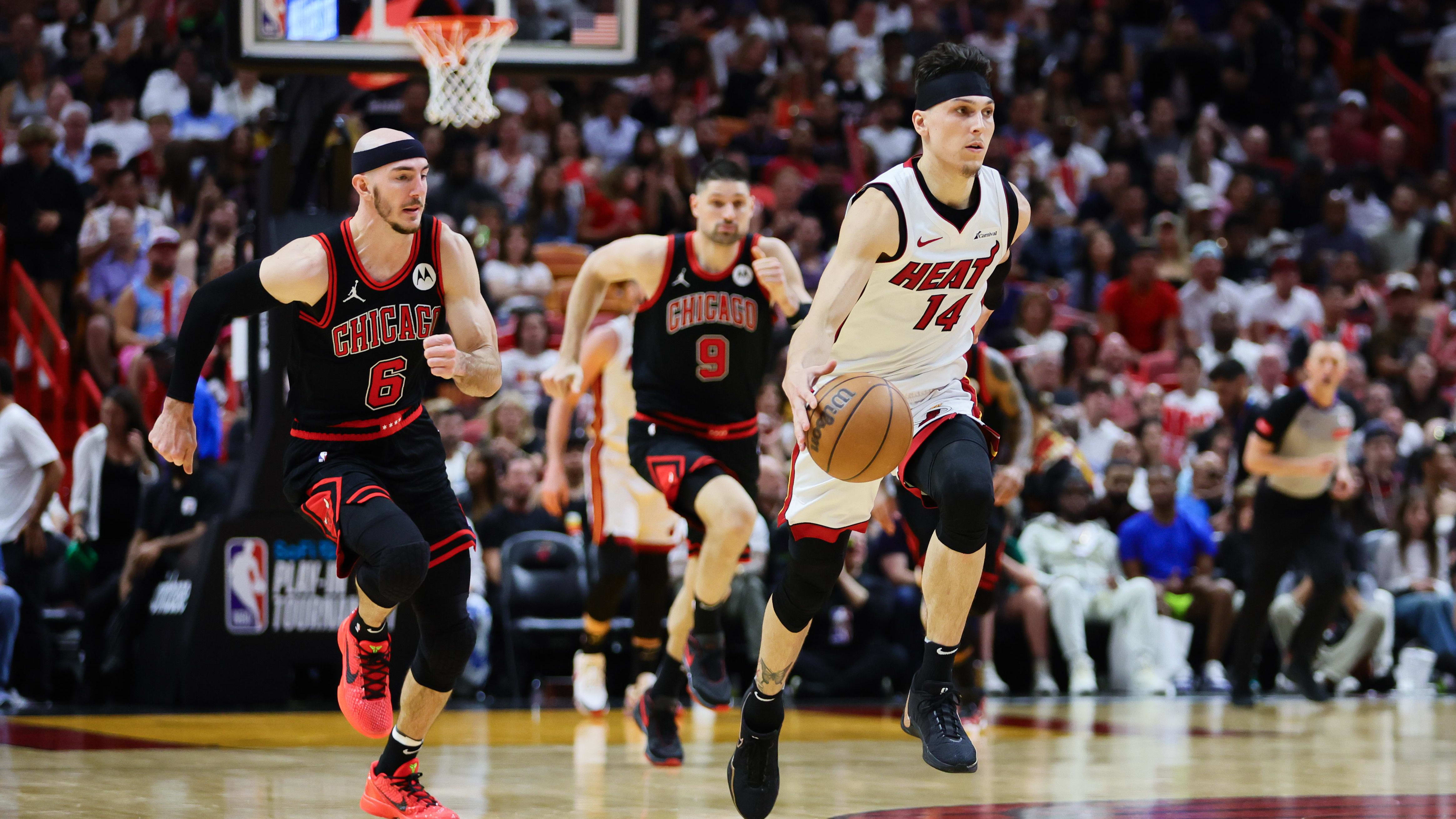 Tyler Herro, Jaime Jaquez Jr.  Menez Miami aux séries éliminatoires