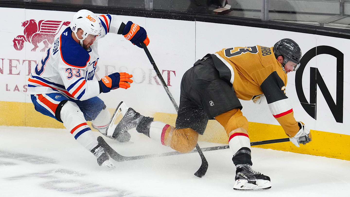 Golden Knights Criticize Referee After Oilers Overtime Win, Trail Series 0-2