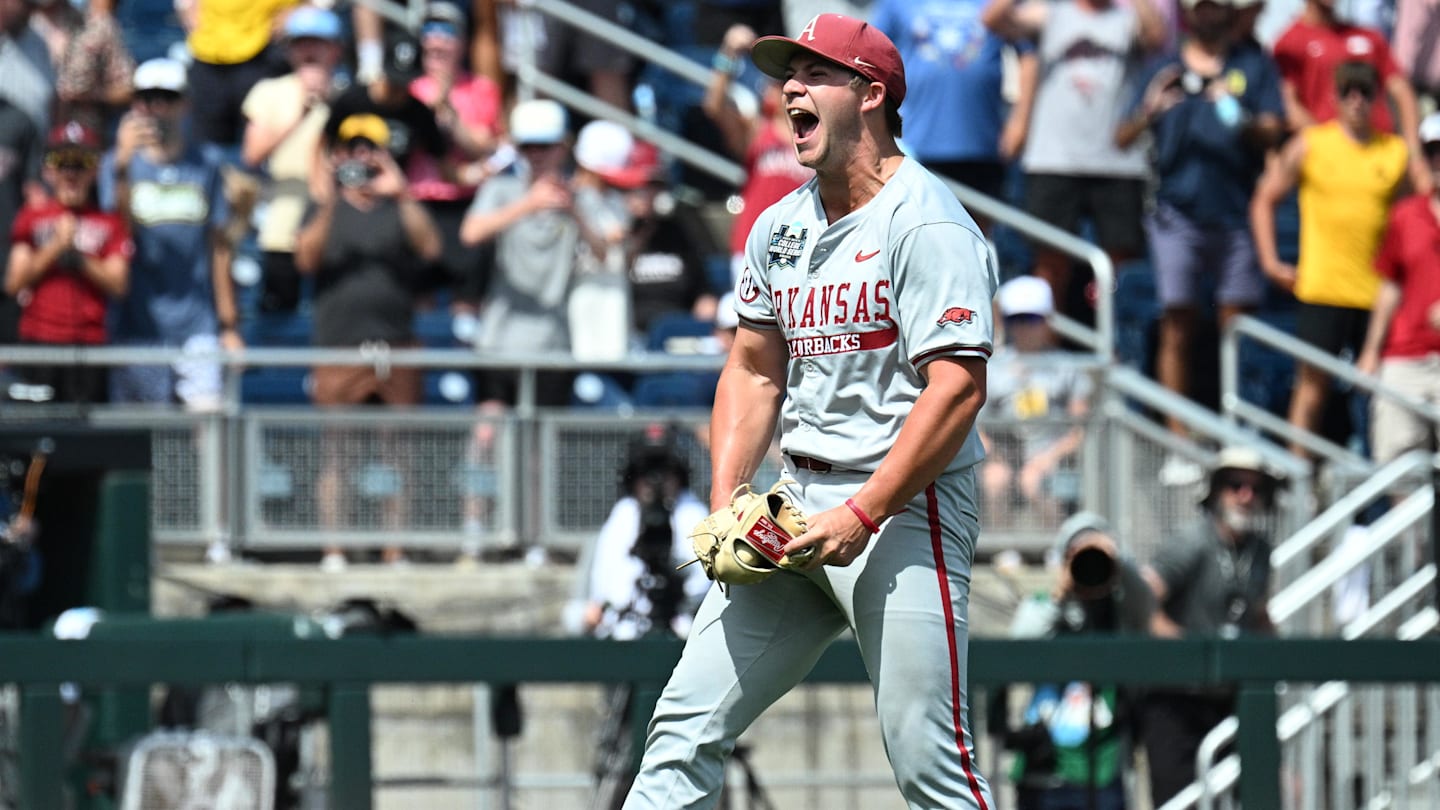 Phillies Draft Arkansas Pitcher Gage Wood as 2025 Bullpen Prospect