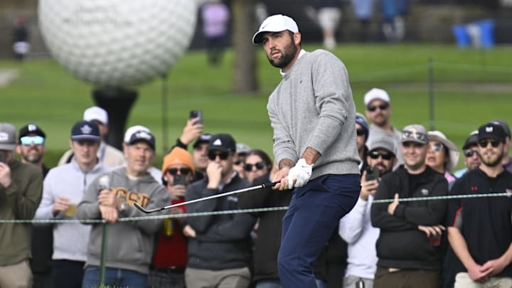 Scottie Scheffler finished T3 at Torrey Pines in his third start since returning from hand surgery. Scottie Scheffler finished T3 at Torrey Pines in his third start since returning from hand surgery.